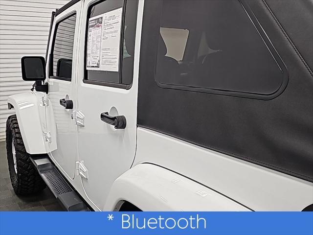 used 2015 Jeep Wrangler Unlimited car, priced at $17,500