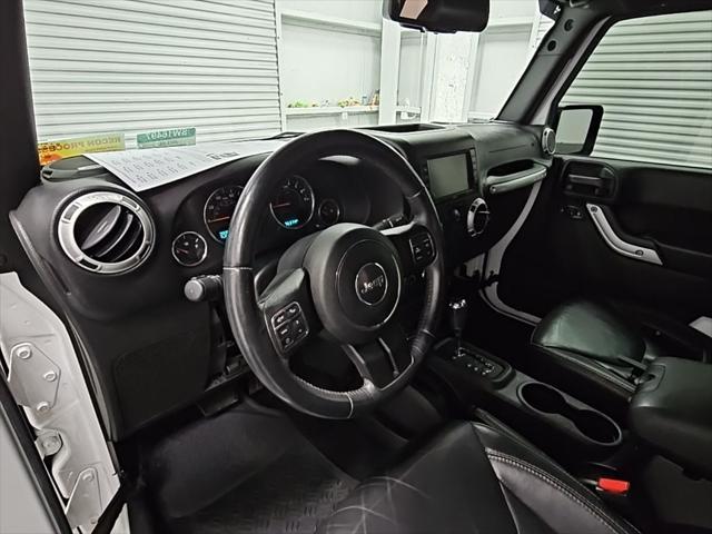 used 2015 Jeep Wrangler Unlimited car, priced at $17,500