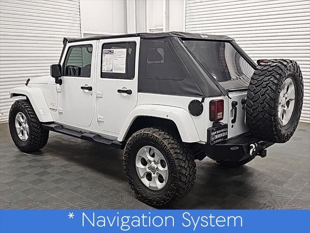 used 2015 Jeep Wrangler Unlimited car, priced at $17,500