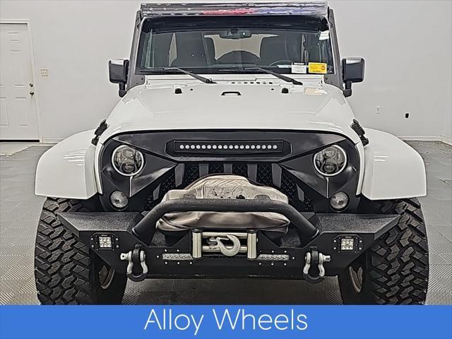 used 2015 Jeep Wrangler Unlimited car, priced at $17,500