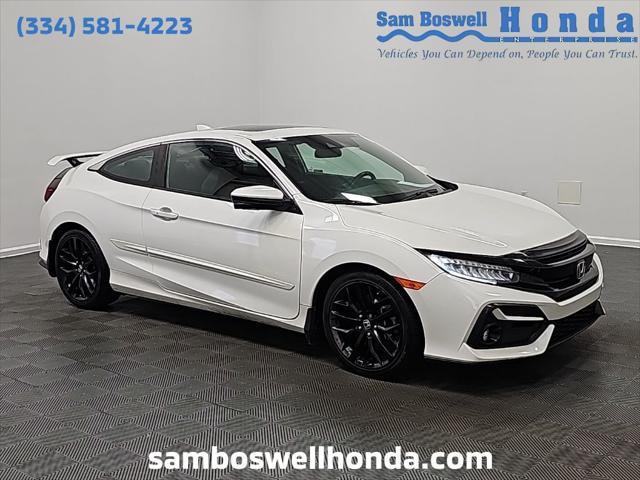 used 2020 Honda Civic Si car, priced at $17,500