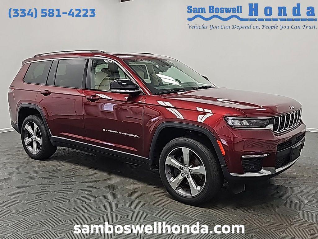 used 2021 Jeep Grand Cherokee L car, priced at $29,000