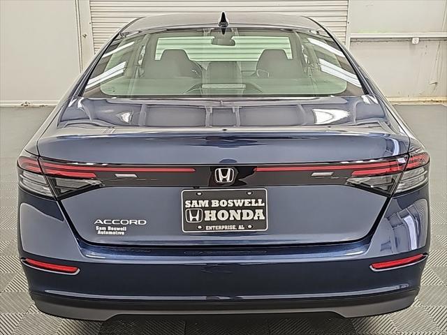 new 2025 Honda Accord car, priced at $31,210