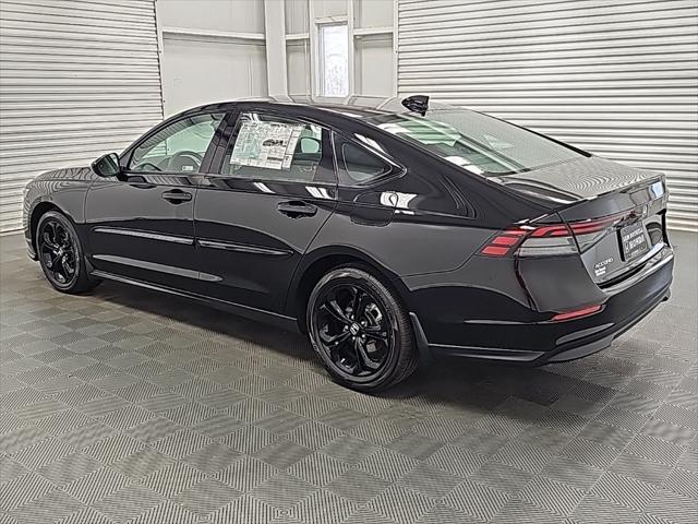 new 2025 Honda Accord car, priced at $31,210