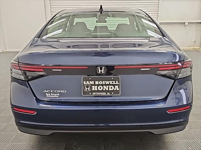 new 2025 Honda Accord car, priced at $31,210