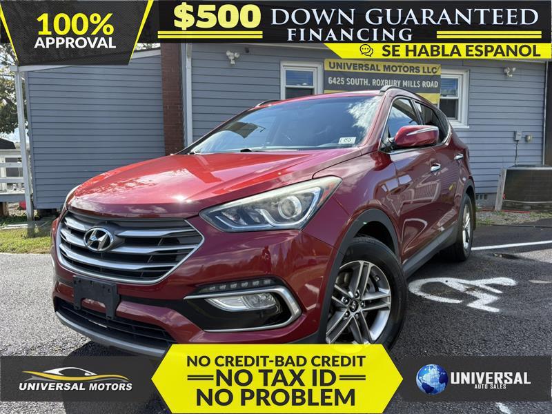 used 2018 Hyundai Santa Fe Sport car, priced at $14,999