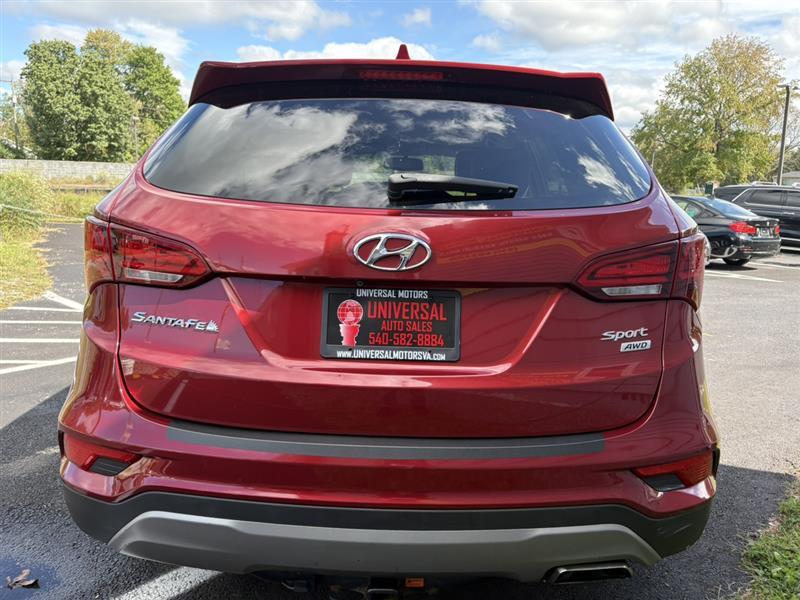 used 2018 Hyundai Santa Fe Sport car, priced at $14,999