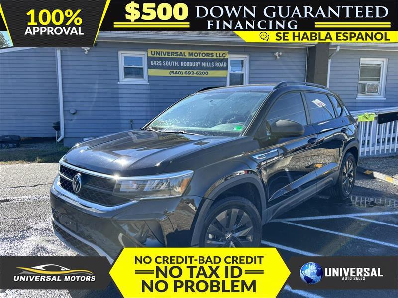 used 2022 Volkswagen Taos car, priced at $11,999