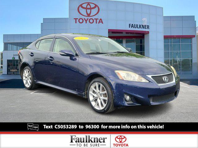 used 2012 Lexus IS 250 car, priced at $11,291