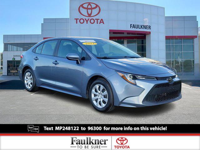 used 2021 Toyota Corolla car, priced at $18,771