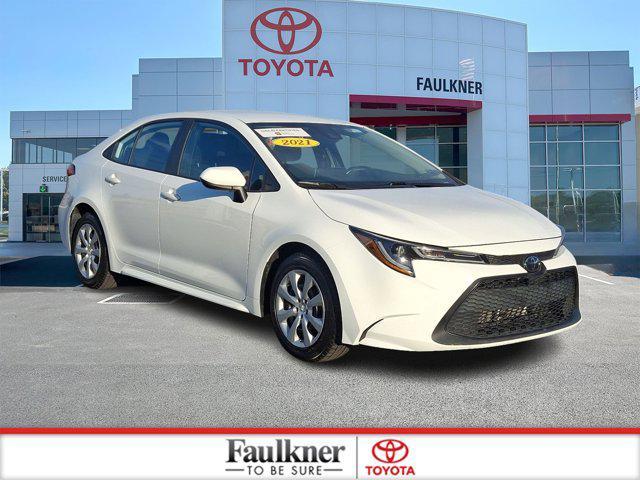 used 2021 Toyota Corolla car, priced at $18,741