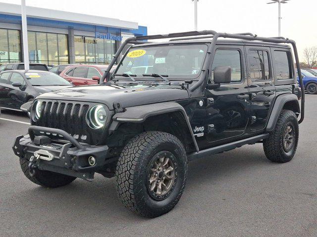 used 2020 Jeep Wrangler Unlimited car, priced at $27,371