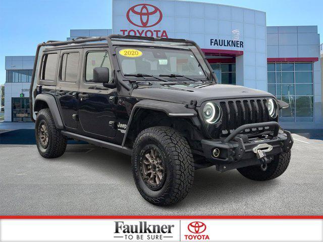 used 2020 Jeep Wrangler Unlimited car, priced at $27,371