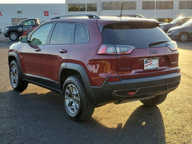 used 2021 Jeep Cherokee car, priced at $26,871
