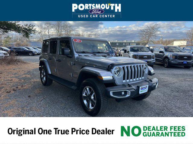 used 2020 Jeep Wrangler Unlimited car, priced at $32,995