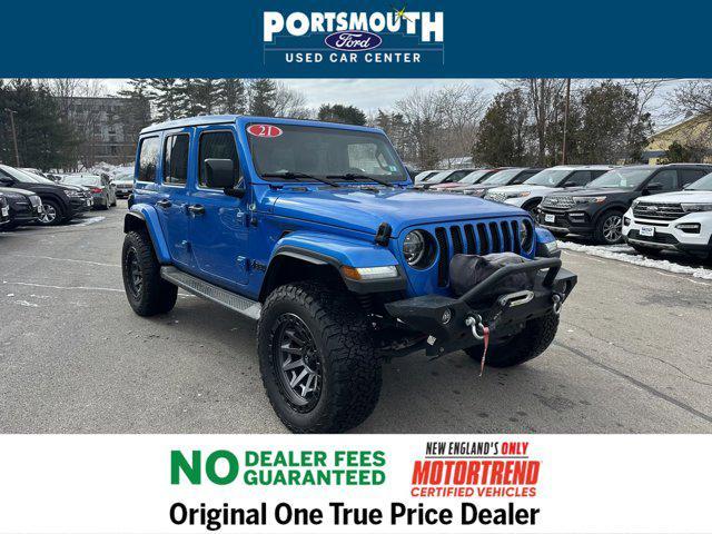 used 2021 Jeep Wrangler Unlimited car, priced at $35,995