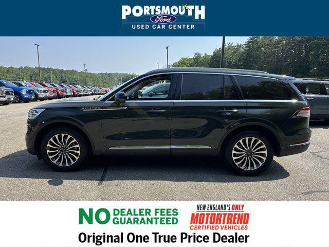 used 2022 Lincoln Aviator car, priced at $44,295