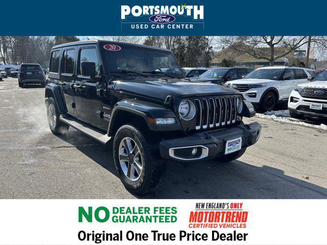 used 2020 Jeep Wrangler Unlimited car, priced at $29,995