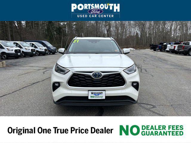 used 2021 Toyota Highlander Hybrid car, priced at $30,995