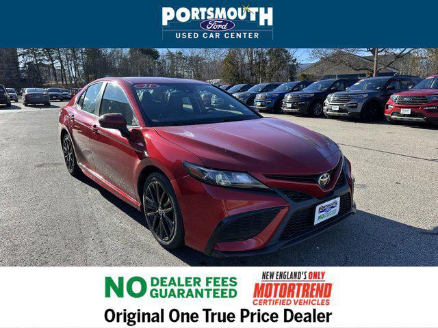 used 2021 Toyota Camry car, priced at $23,495