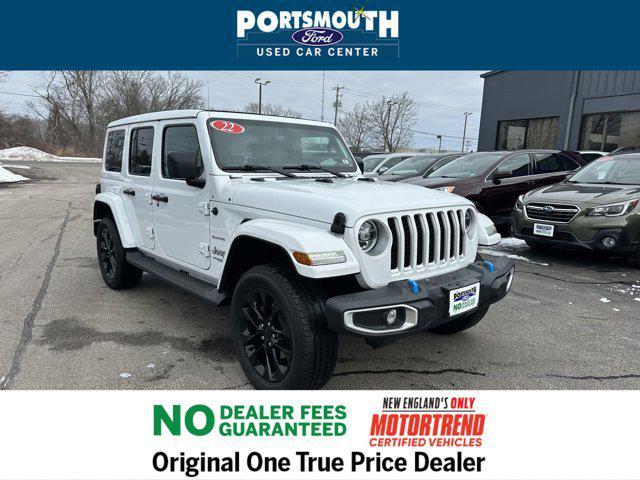 used 2022 Jeep Wrangler Unlimited 4xe car, priced at $35,495