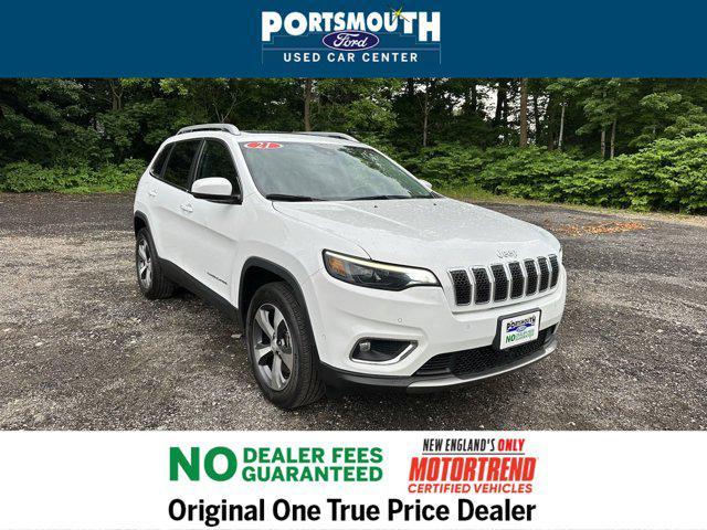 used 2021 Jeep Cherokee car, priced at $24,995