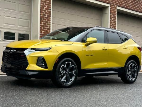 used 2022 Chevrolet Blazer car, priced at $34,200