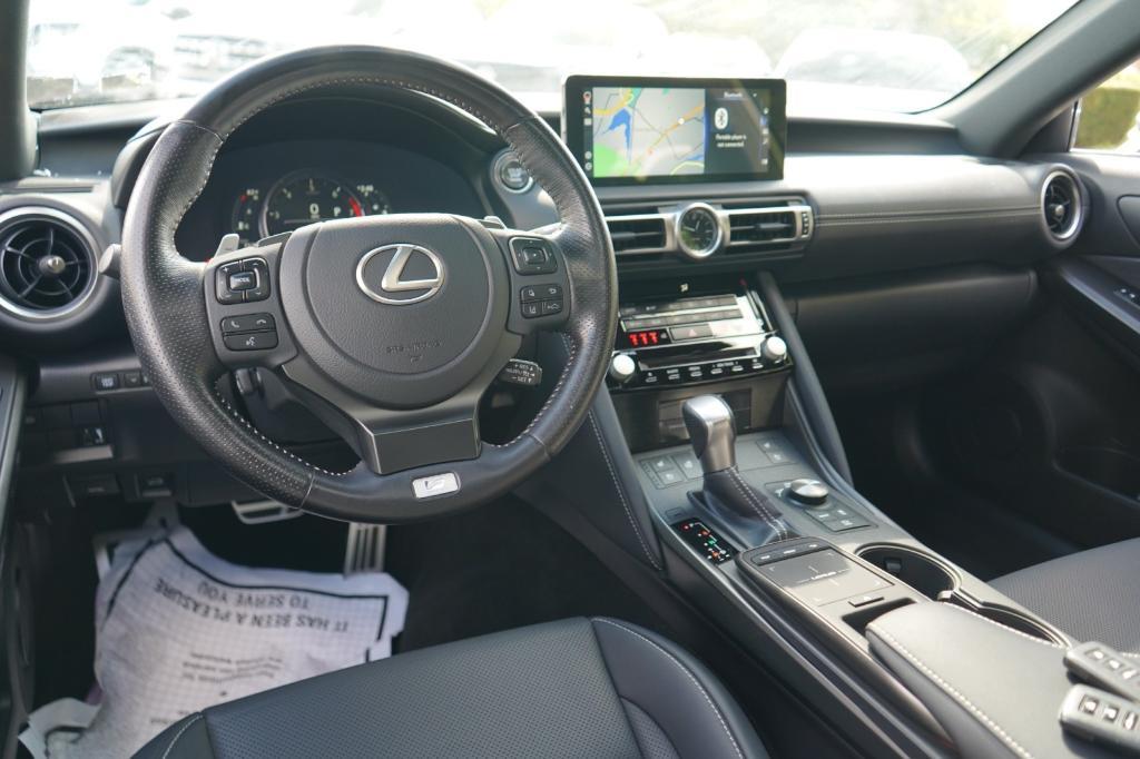 used 2022 Lexus IS 350 car, priced at $31,300