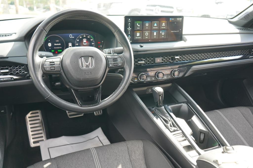 used 2024 Honda Accord Hybrid car, priced at $24,050