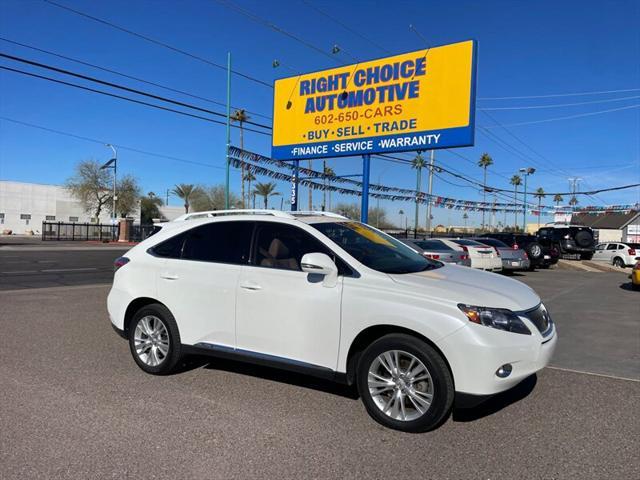 used 2010 Lexus RX 450h car, priced at $18,495