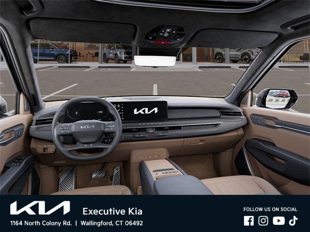 new 2025 Kia EV9 car, priced at $71,115