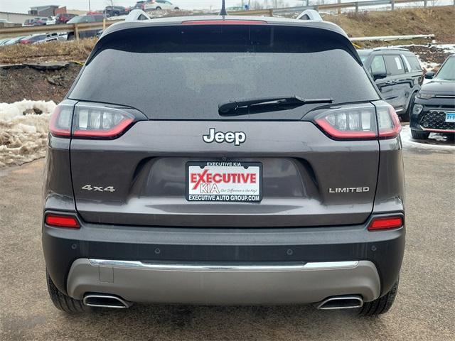 used 2021 Jeep Cherokee car, priced at $24,534