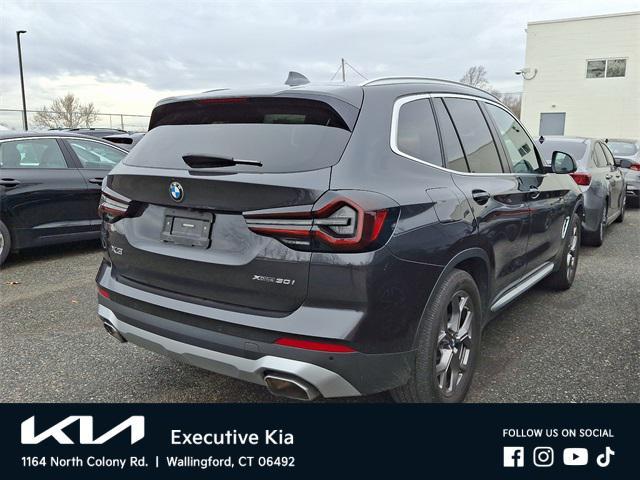 used 2022 BMW X3 car, priced at $33,998