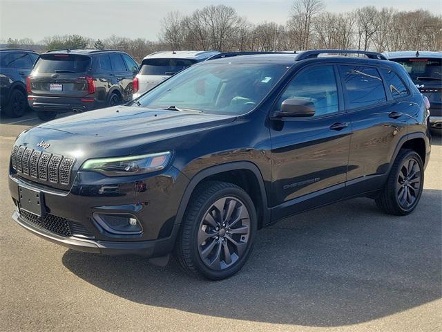 used 2021 Jeep Cherokee car, priced at $21,593