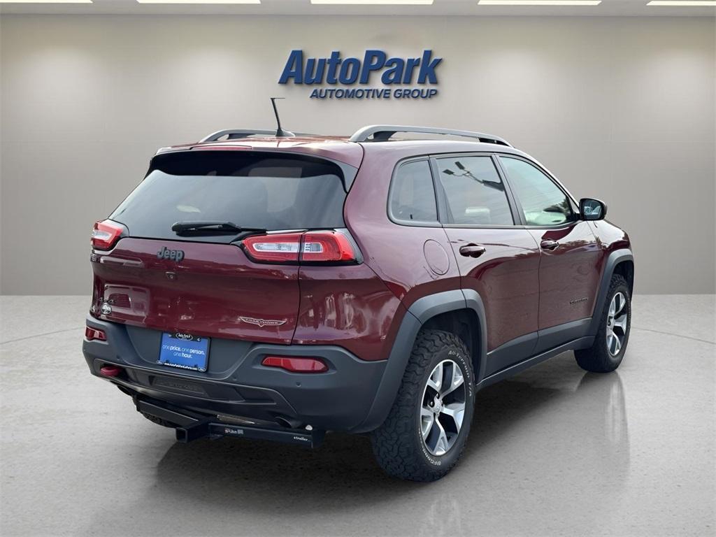 used 2018 Jeep Cherokee car, priced at $13,989