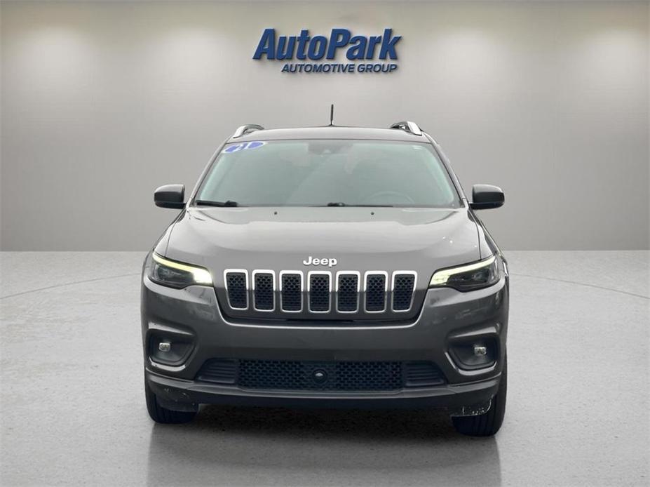 used 2021 Jeep Cherokee car, priced at $17,995