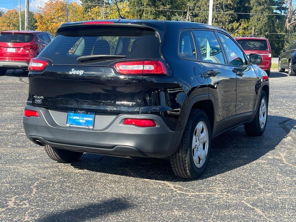 used 2017 Jeep Cherokee car, priced at $13,178