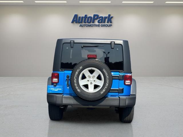 used 2016 Jeep Wrangler Unlimited car, priced at $20,995