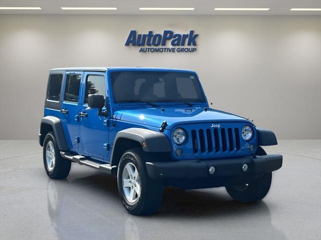 used 2016 Jeep Wrangler Unlimited car, priced at $20,995