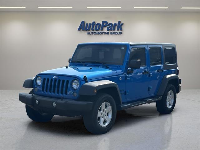 used 2016 Jeep Wrangler Unlimited car, priced at $20,995