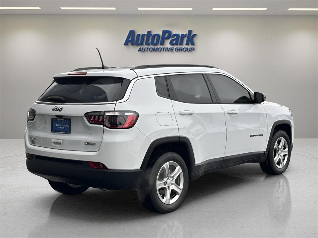 used 2023 Jeep Compass car, priced at $24,995