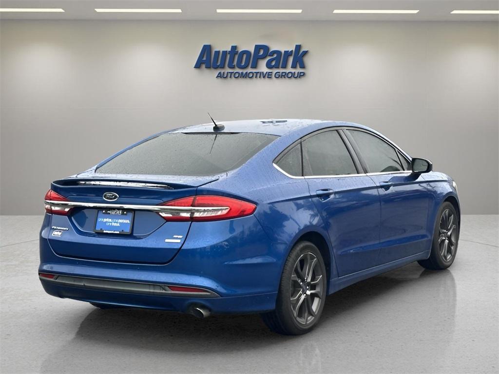 used 2018 Ford Fusion car, priced at $12,500