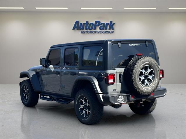 used 2022 Jeep Wrangler Unlimited car, priced at $38,995