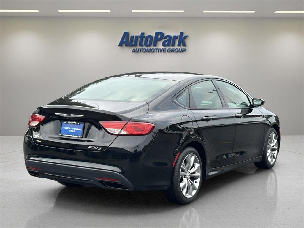 used 2015 Chrysler 200 car, priced at $9,995