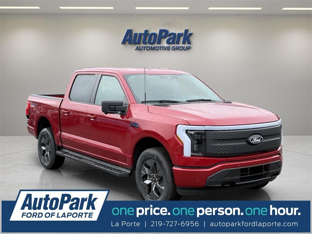 new 2025 Ford F-150 Lightning car, priced at $74,010
