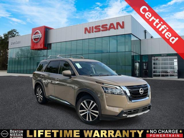 used 2023 Nissan Pathfinder car, priced at $37,800
