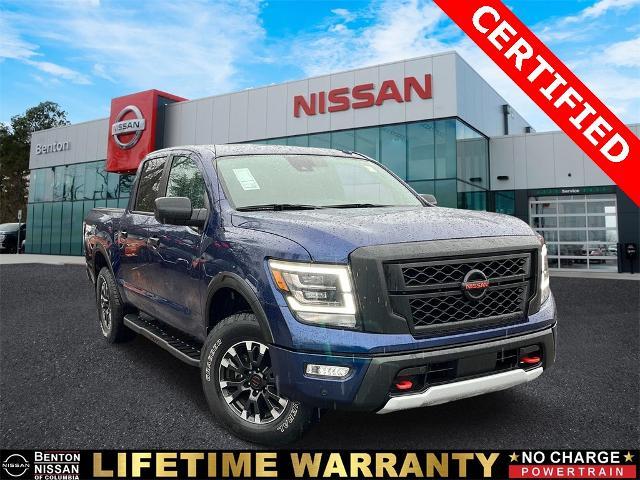 used 2021 Nissan Titan car, priced at $36,500