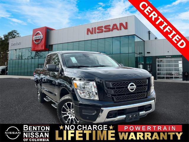 used 2021 Nissan Titan car, priced at $33,805