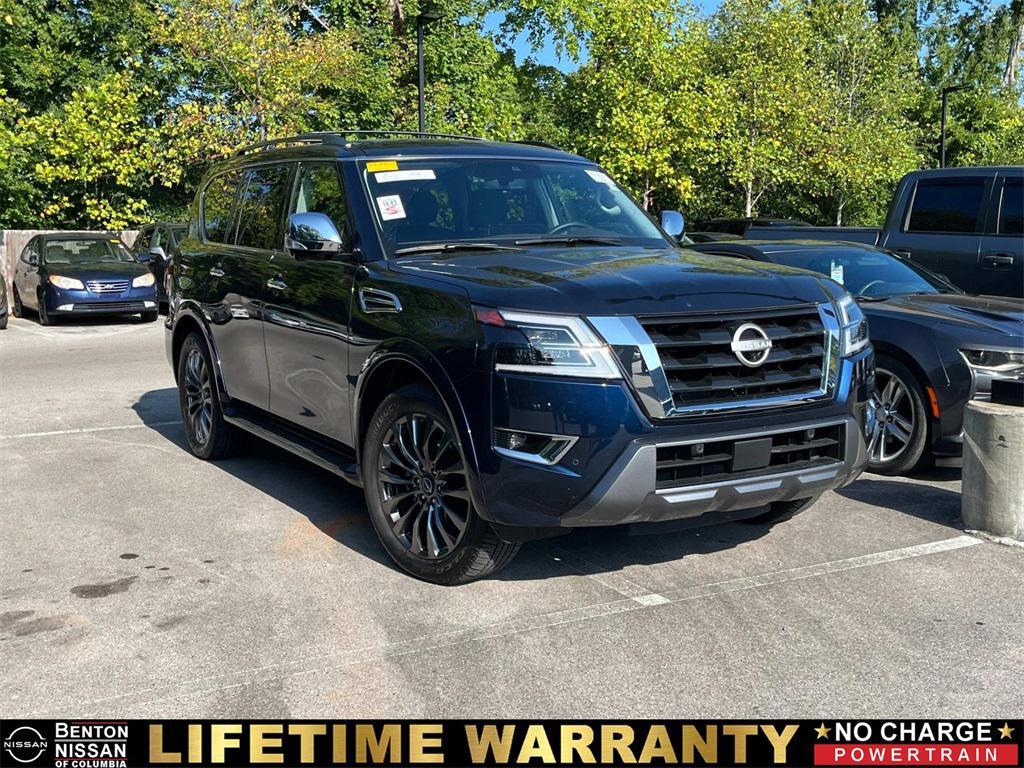 used 2024 Nissan Armada car, priced at $56,000