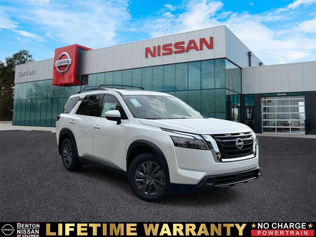new 2025 Nissan Pathfinder car, priced at $40,983